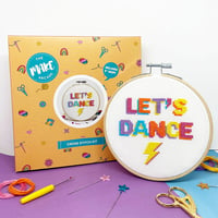 Image 2 of 'Let's Dance' Large Cross Stitch Craft Kit