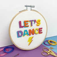 Image 4 of 'Let's Dance' Large Cross Stitch Craft Kit