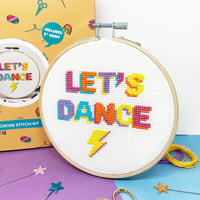 Image 5 of 'Let's Dance' Large Cross Stitch Craft Kit