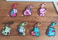 Image 1 of Copy of Mini Blorbo Acrylic Keychains Set 5