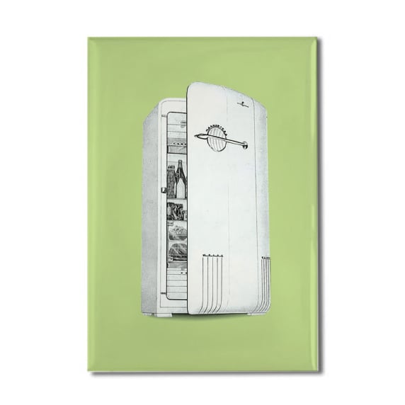 Refrigerator Magnet – Doubles as a Casket