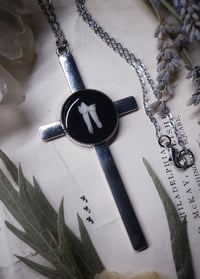 Image 5 of Large Tooth Cross Pendant