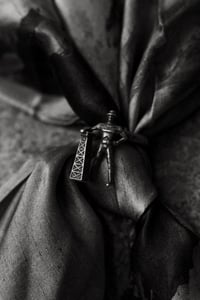 Image 5 of Tulsa Driller Scarf Ring | 100% Sterling Silver