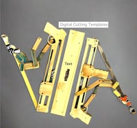 Image 1 of 🤖 Showdown WoodBots | Digital Cutting Templates (SVG)