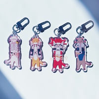 Gachiakuta Cat Keychians