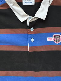 Image 3 of Drain Gang x Gant Long Sleeve Rugby Polo