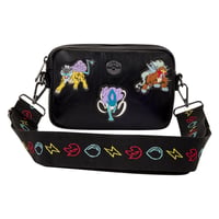Image 3 of Pokemon X Loungefly Legendary Beasts Crossbody Sling Bag with Coin Bag
