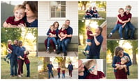 Image 2 of White Historical House :   Family Fall Session