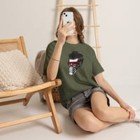 Image 11 of Pompadour Skull T-Shirt | Retro Skeleton with Red Sunglasses