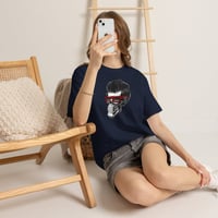 Image 18 of Pompadour Skull T-Shirt | Retro Skeleton with Red Sunglasses