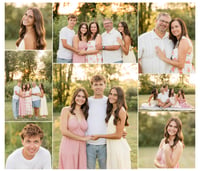 Image 1 of Tree Line & Wildflowers:  Family Fall Session