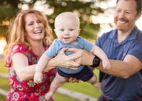 Image 3 of Tree Line & Wildflowers:  Family Fall Session