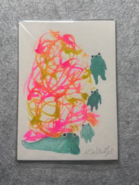 Image 1 of Neon Fireworks Frogby