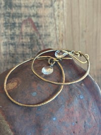Image 7 of Water drop- brass and sterling/ n1