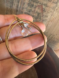 Image 9 of Water drop- brass and sterling/ n1