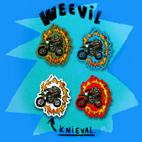 Image 2 of Weevil Knieval Stickers