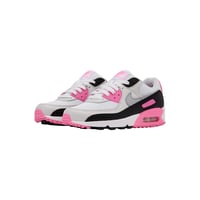 Image 2 of Nike Air Max 90 "White Pink Glow Wolf Grey" (Women's)