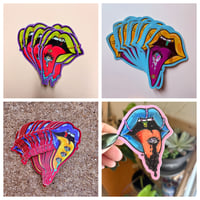 Trippy Drippy Tongue Stickers