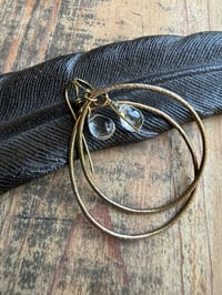 Image 20 of Water drop- brass and sterling/ n1