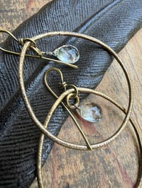 Image 6 of Water drop- brass and sterling/ n1