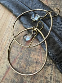 Image 4 of Water drop- brass and sterling/ n1