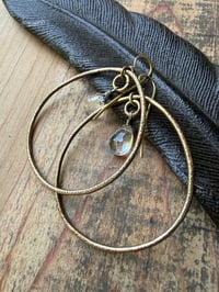 Image 23 of Water drop- brass and sterling/ n1