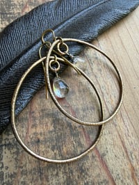Image 3 of Water drop- brass and sterling/ n1