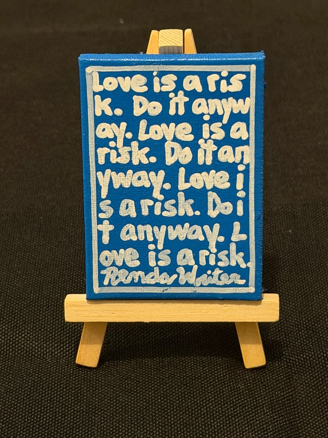 2.5” x 3.5” Mini Canvas Art  / Series of 10 / Released on 7/7/26