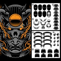 Image 3 of ULTIMATE SAMURAI VECTOR PACK