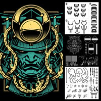 Image 4 of ULTIMATE SAMURAI VECTOR PACK
