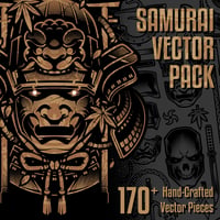Image 2 of ULTIMATE SAMURAI VECTOR PACK