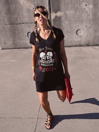 Image 1 of VESTIDO TÚNICA AMANTES NEGRO 