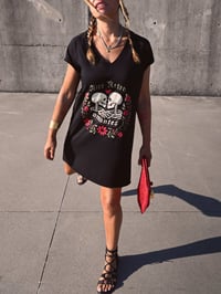 Image 7 of VESTIDO TÚNICA AMANTES NEGRO 