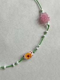 Image 3 of Multi Odd Bead Necklace — Meadow
