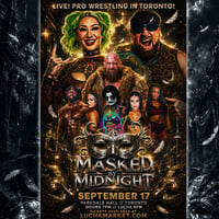 Masked by Midnight // Sept 17 // Parkdale Hall // 1605 Queen St W Toronto // All Ages!