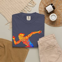 Image 24 of Sprint Runner Rainbow Silhouette T-Shirt (Comfort Colors)