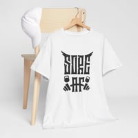 Image 1 of Gym Vibes Tee — 'Sore AF' Monogram Fitness T‑Shirt
