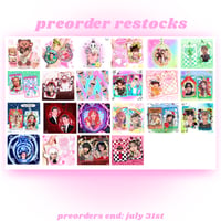 Acrylic Photocard Holders & Keychains Restocks July 2026