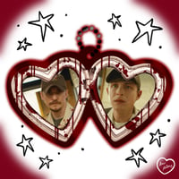 Image 6 of PREORDER: horror heart locket acrylic keychains series 6
