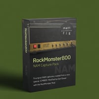Fig A1 and A2 RockMonster800 NAM Capture Pack