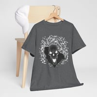 Image 8 of Demon Breakthrough Graphic Tee — Scary Skull Face Horror Halloween T‑Shirt
