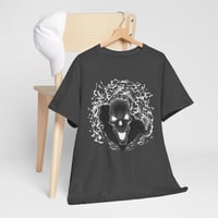 Image 9 of Demon Breakthrough Graphic Tee — Scary Skull Face Horror Halloween T‑Shirt