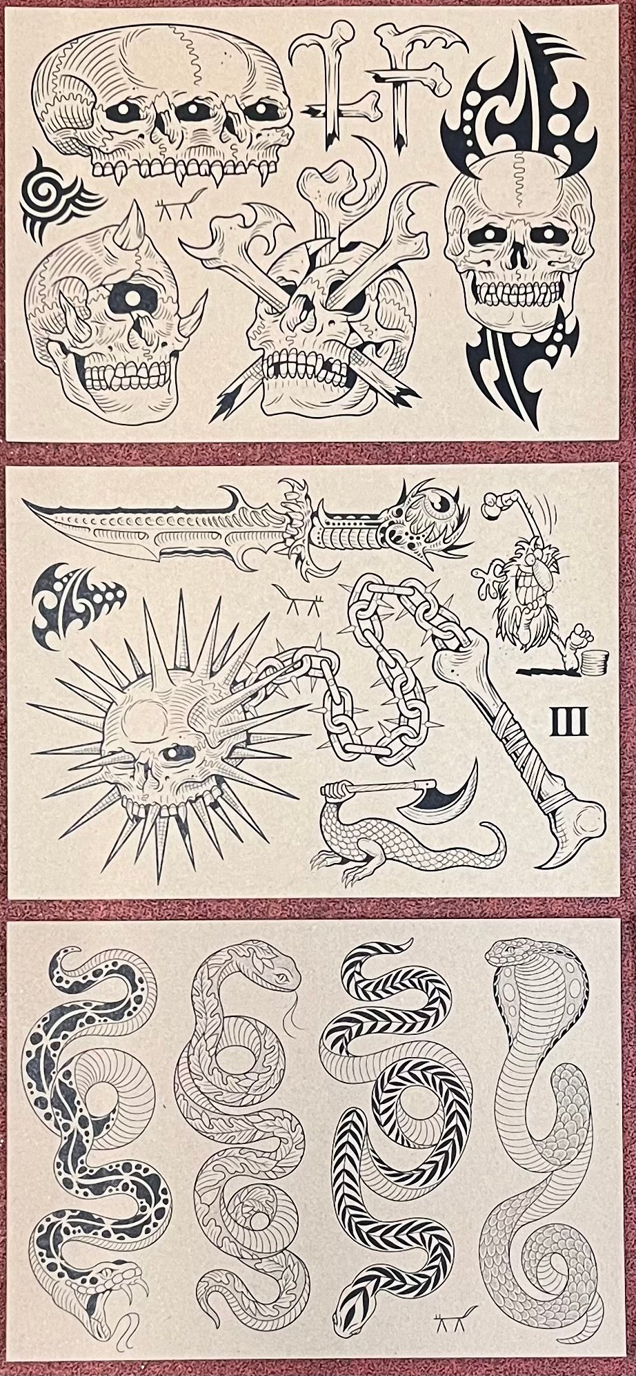  Iain Sellar A3 Flash sheets