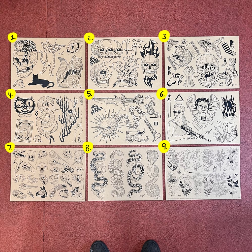  Iain Sellar A3 Flash sheets