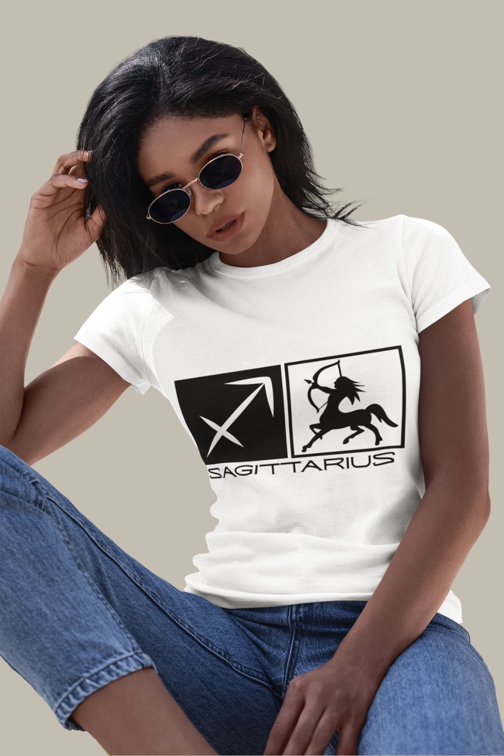 Image of Sagittarius Zodiac Sign T-Shirt