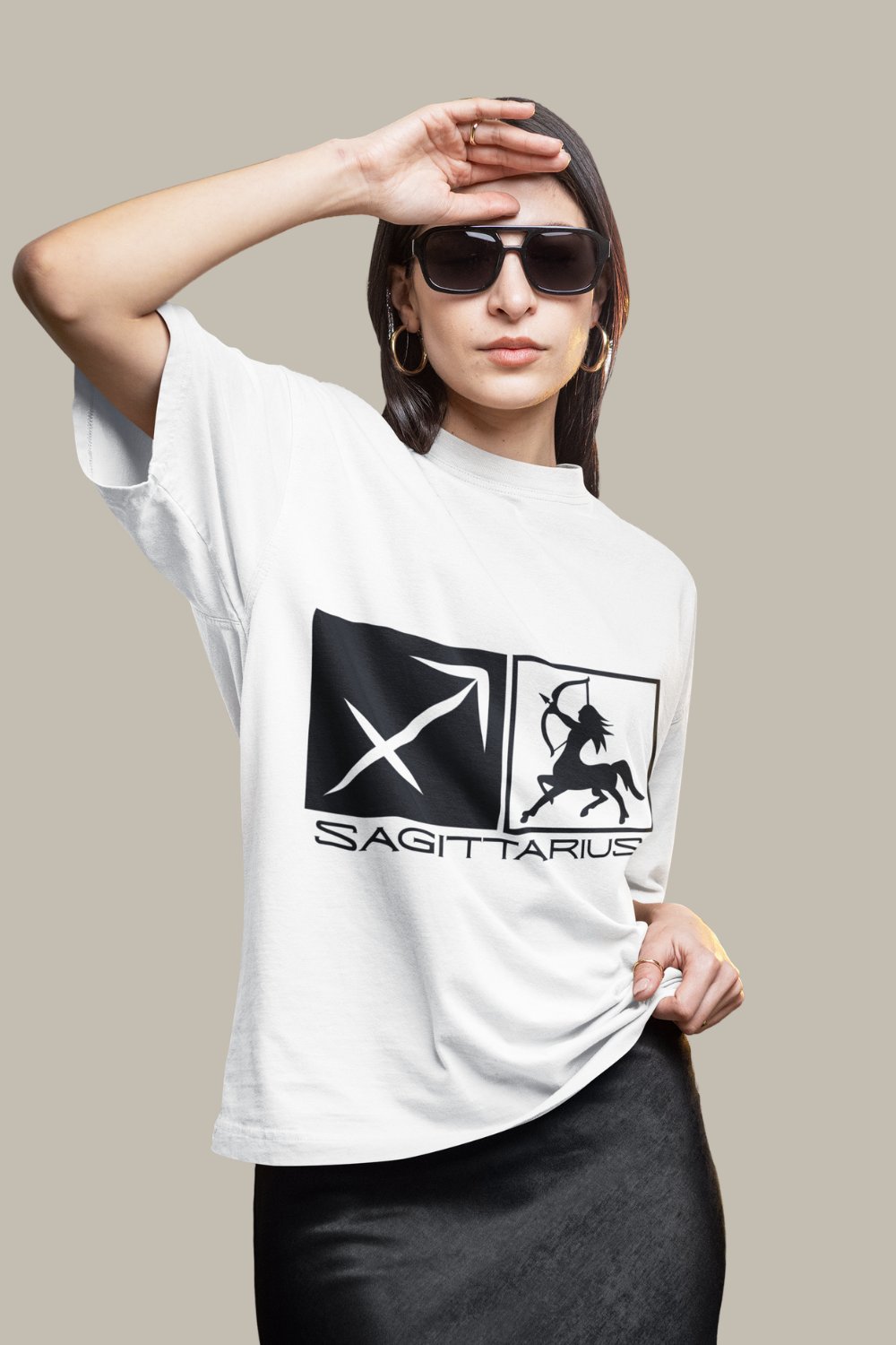 Image of Sagittarius Zodiac Sign T-Shirt