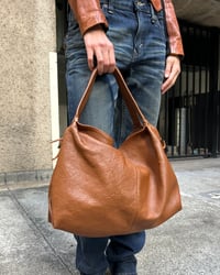 Image 12 of ITALIAN LEATHER SLOUCHY BAG