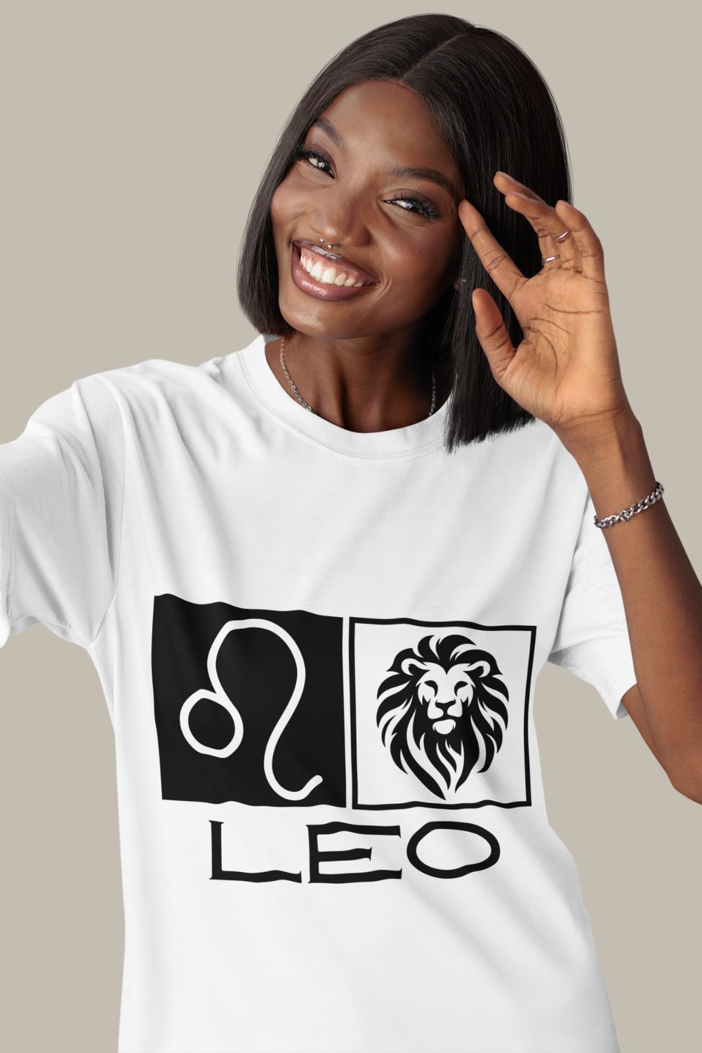 Image of Leo Zodiac Sign T-Shirt