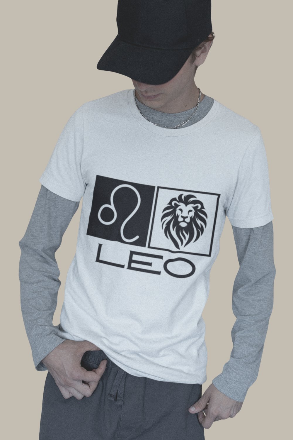 Image of Leo Zodiac Sign T-Shirt