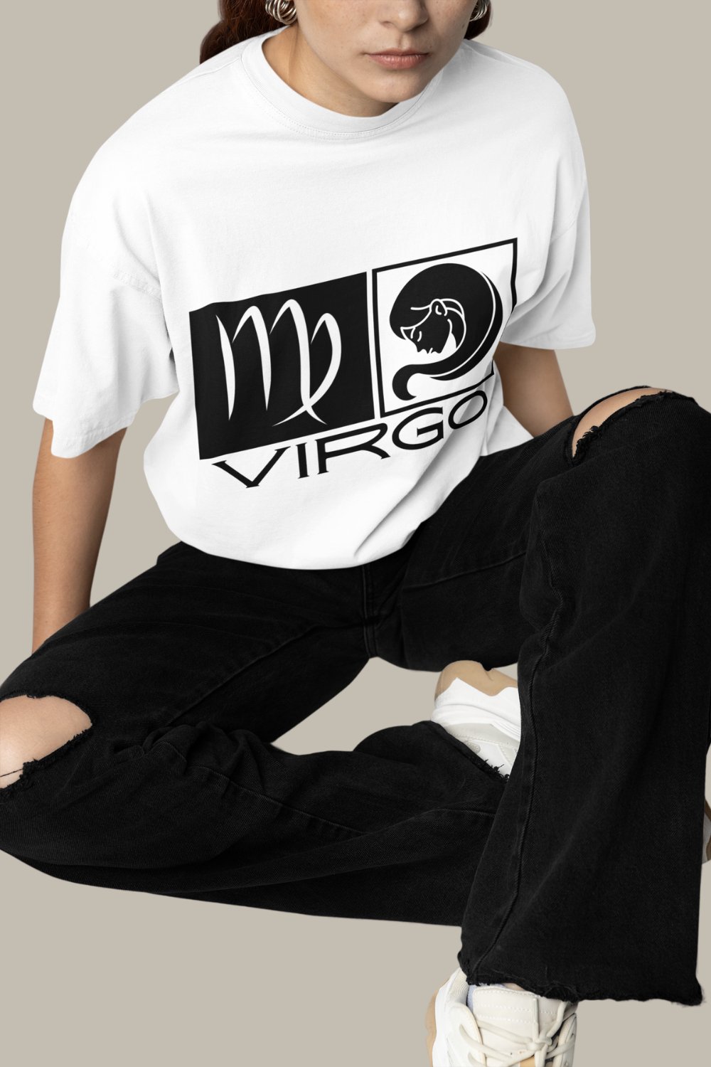 Image of Virgo Zodiac Sign T-Shirt